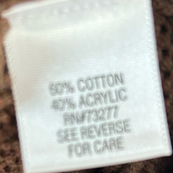 Croft&Borrow Women’s Cable Knit Sweater Bell Sleeves Large Buttons Size 1X - Picture 6 of 8